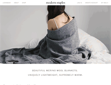 Tablet Screenshot of modernstaples.com